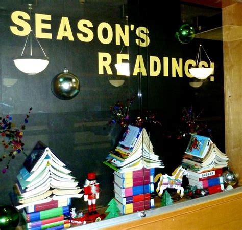 West Van Library On Twitter Christmas Library Display Library Decor