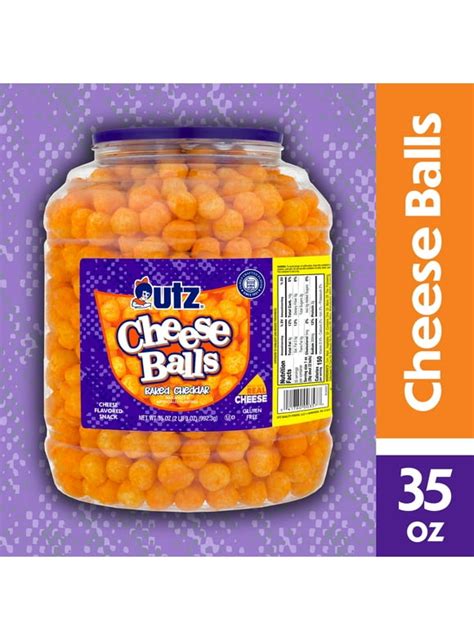 Utz Cheese Balls In Puffed Snacks