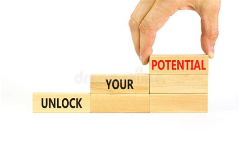 Unlock Your Potential Symbol Concept Words Unlock Your Potential On