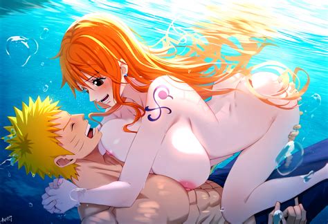 Rule 34 Ai Generated Artist Request Clothing Crossover Female Large Breasts Male Nami Nami