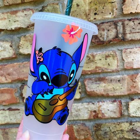 Lilo And Stitch Cold Venti Size Starbucks Cup Reusable Cup Etsy