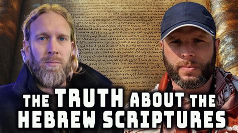 The SHOCKING Truth About the Hebrew Scriptures | Know More News w/ Adam ...