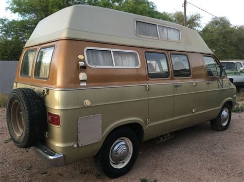 1974 Dodge High Top Tradesman 300 Surveyor Van Factory Camper Van Conversion - Classic Dodge ...