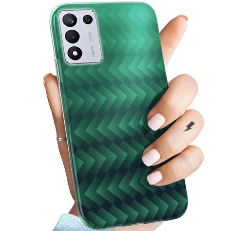 Etui Do Realme Se Wzory Zielone Grassy Green Obudowa Pokrowiec Case