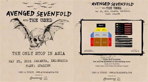 Fakta Konser Avenged Sevenfold Jakarta Pada Mei Kembali Ke