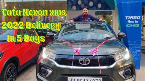 Tata Nexon Xms 2022 Delivery In 5 Days Tata Nexon Pdi Youtube