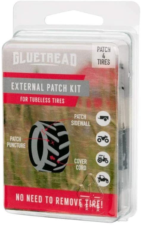 Glue Tread Off Road External Sidewall Repair Patch Kit For Tubeless