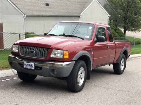 2003 Ford Ranger 4wd V6 Ext Cab 40l Xlt Fx4 Off Road For Sale In