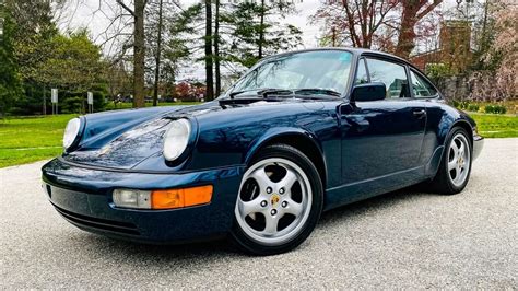 1991 Porsche 911 Carrera 2 Coupe 5 Speed Vin Wp0ab2967ms410273