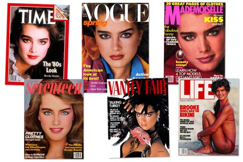 Brooke Shields Brooke Shields On The Photo That Catapulted Her Into Images And Photos Finder