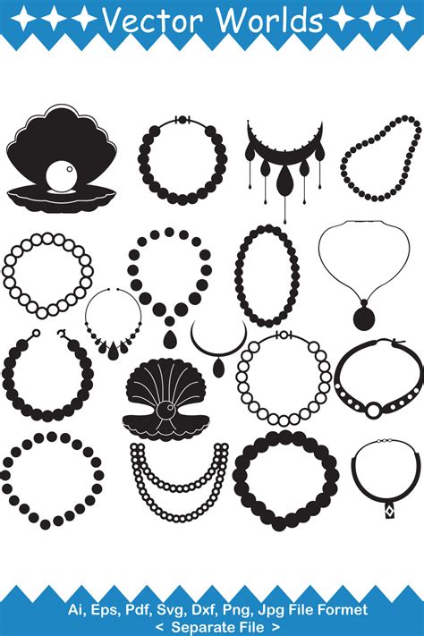 Pearls Svg Vector Design Masterbundles