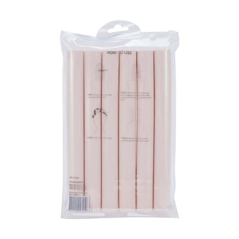 Oxx Haircare 6 Piece Bendy Rollers Pink Kmart