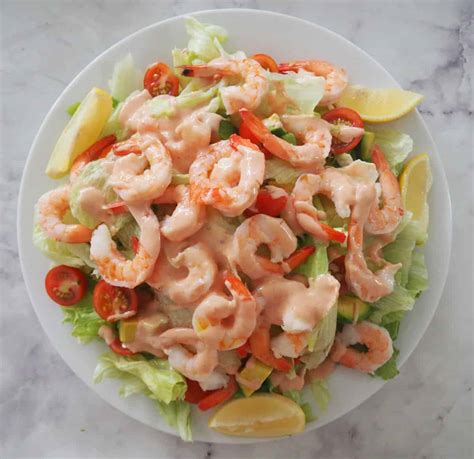 Prawn Cocktail Salad Homemade Cocktail Sauce Recipe Included Create Bake Make