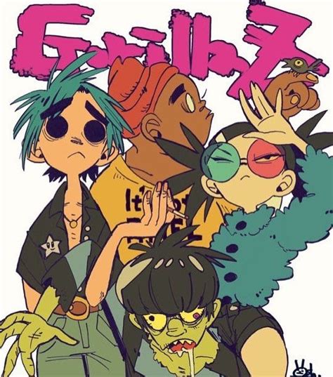 Phase 4💜 •credit | Ilustraciones, Diseño de personajes, Arte de gorillaz