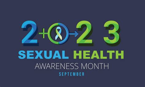 Sexual Health Awareness Month Background Banner Card Poster