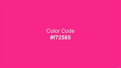 Color Palette With Five Shade Persian Rose Red Violet Purple Purple