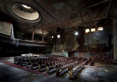 Abandoned movie theater