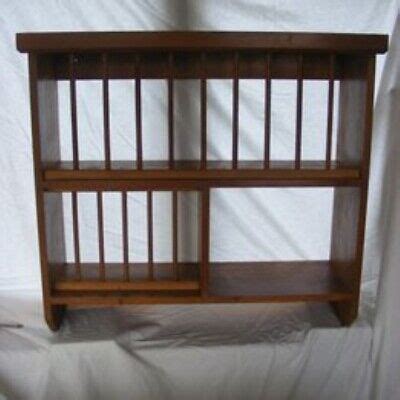 Wooden Plate Rack Wall Mounted Ebay