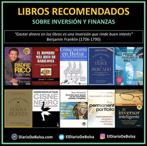 Libros recomendados sobre inversión y finanzas Consejos de finanzas