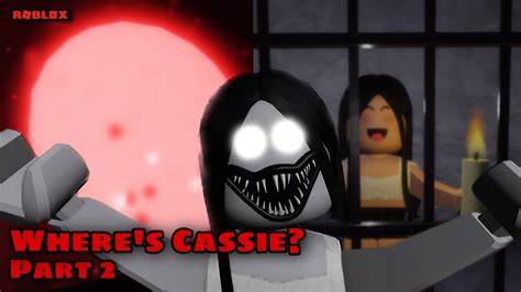 We Found Cassie Roblox Wheres Cassie Part Youtube