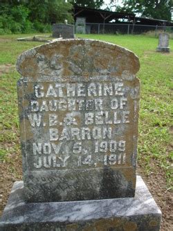 Catherine Barron 1909 1911 Mémorial Find a Grave