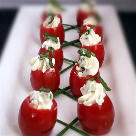 Gourmet Cooking For Two Stuffed Cherry Tomatoes