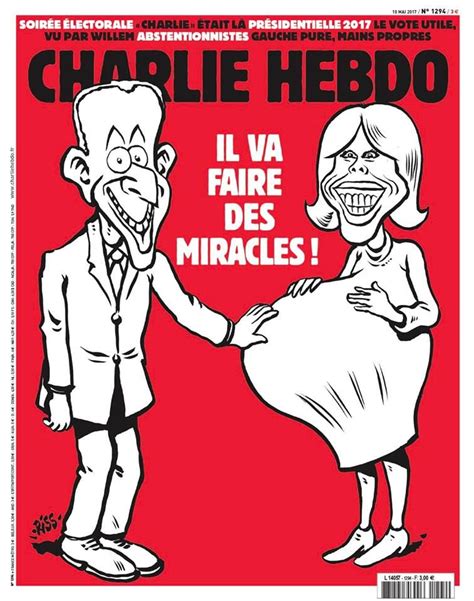 Charlie Hebdo 1294 Mercredi 10 Mai 2017 Couverture Riss Avec