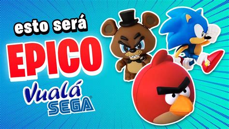 Angry Birds Fnaf Y Sonic Vuala Sorpresa Compr Licencias Epicas Para