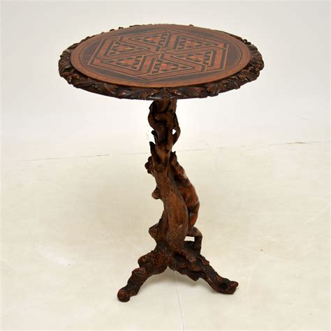 Antique Hand Carved Side Table Marylebone Antiques