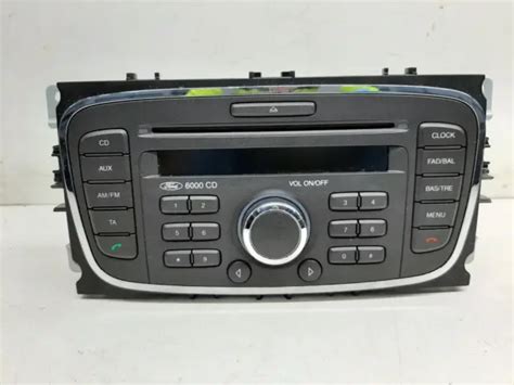 Ford Focus Mk Oem Radio Cd Stereo Head Unit No Code Available