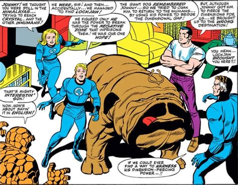 Lockjaw In Comics Powers, Enemies, History | Marvel