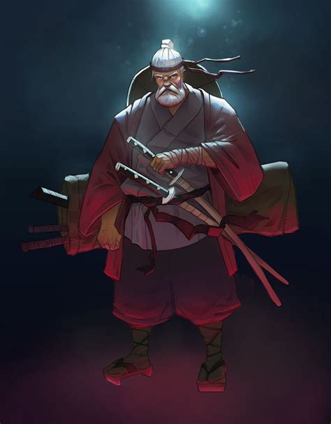 Ronin dude! a character concept created by Wegdan Tawfik.. #warrior # ...