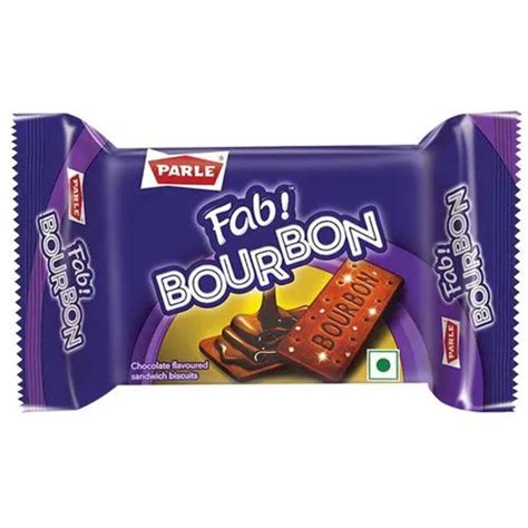 Cream Biscuits Chocolate Parle Fab Bourbon Biscuit Packaging Type