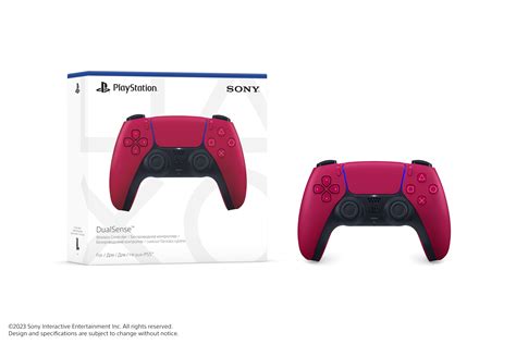 Playstation Dualsense Wireless Controller Cosmic Red Renewed ...