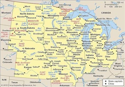 Midwest Usa Map | Gadgets 2018