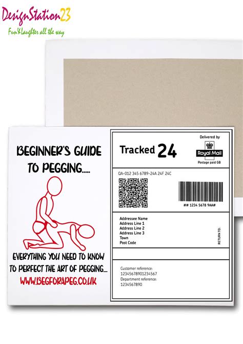 Beginners Guide To Pegging Funny Joke Prank Mail Sent Directly To Recipient By Post Adult Jokes