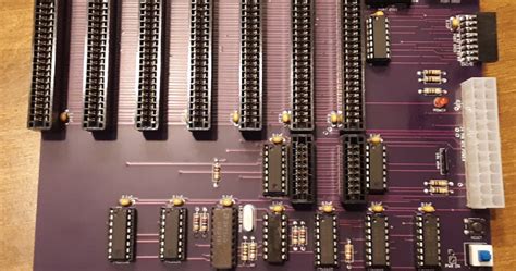 Building Your Own 8088 Xt Motherboard Hackaday