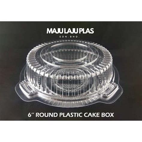 Benxon Ops C Round Plastik Disposable Cake Tray Pcs