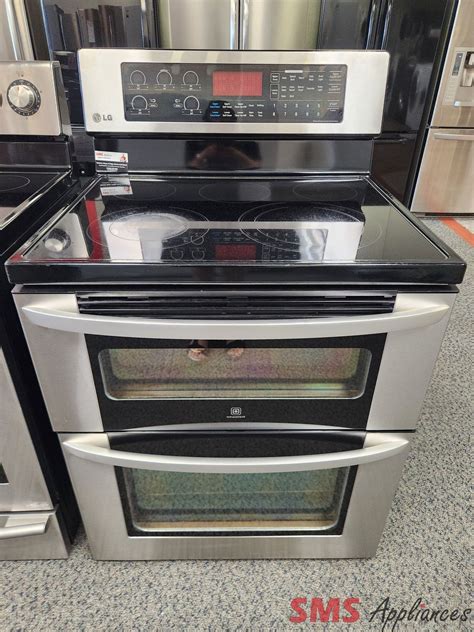 LG Double Oven Glass Top Stove