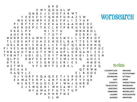 Funny Word Search Printable