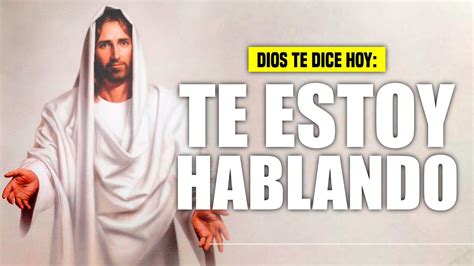 Dios Te Dice Hoy 😇 𝗛𝗜𝗝𝗢 𝗠𝗜𝗢 𝗡𝗢 𝗘𝗡𝗗𝗨𝗥𝗘𝗭𝗖𝗔𝗦 𝗧𝗨 𝗖𝗢𝗥𝗔𝗭𝗢𝗡 𝗘𝗦𝗖𝗨𝗖𝗛𝗔 𝗠𝗜 𝗩𝗢𝗭