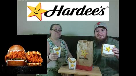 New Hardee S Hand Breaded Chicken Sandwiches Youtube