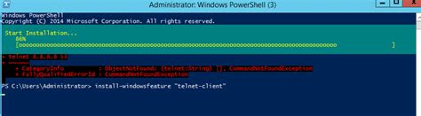 How To Install Telnet Service On Windows Using Windows PowerShell Cisco