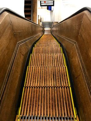 Macy's Wooden Escalators - Atlas Obscura