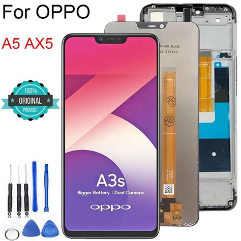 Cran Tactile Lcd De Remplacement Pouces Pour Oppo A S A Ax