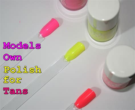 Models Own Polish For Tans In Bikini Shades And Sun Hat Beauty Geek