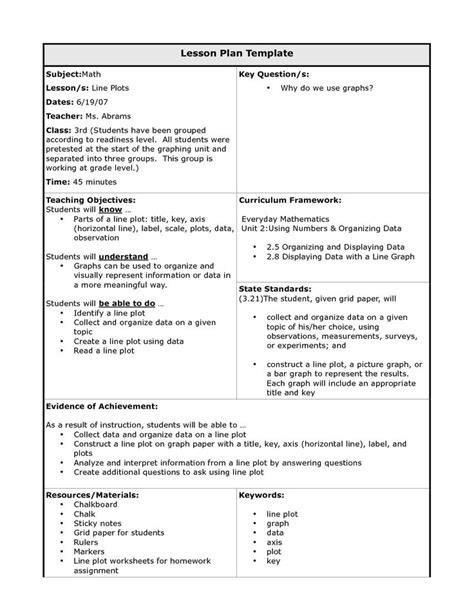 Grade 6 Maths Lesson Plans Term 1