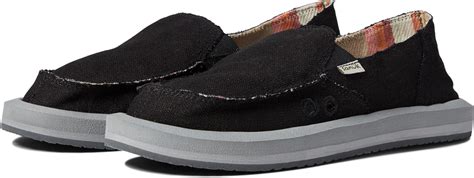 Sanuk Donna Soft Top Hemp Ebony 7 B M Clothing Shoes And Jewelry