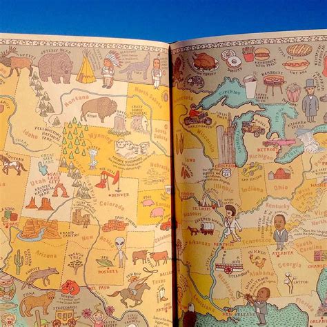 Book Of Illustrated Maps Illustrated Map Map Activities Map