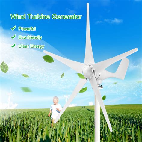 V W Wind Generator With Charger Controller Blades S Type